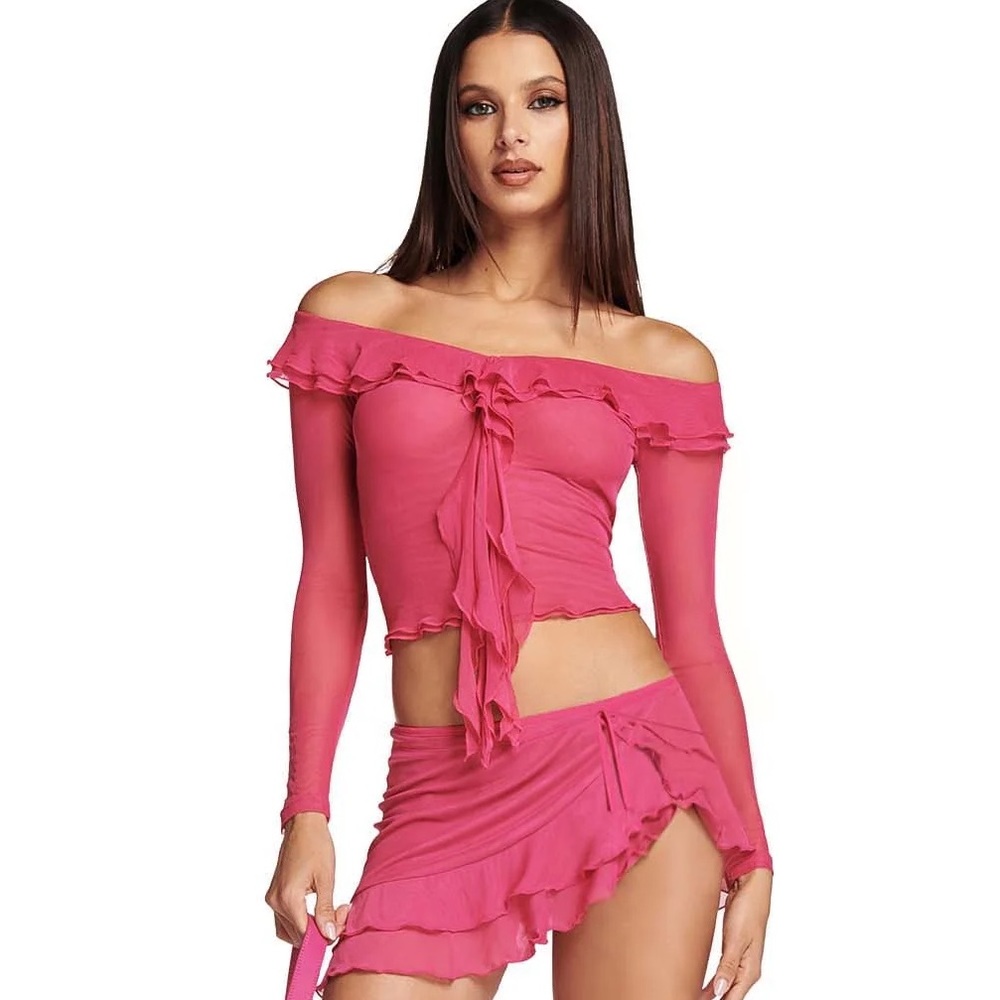 Iamgia pink Mariska set — size s